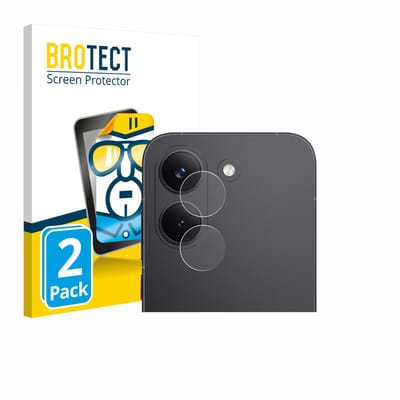 BROTECT - Screenprotector voor Xiaomi Poco X8 Pro (ALLEEN Camera Lens) - Folie Beschermfolie transparant 2 Stuks