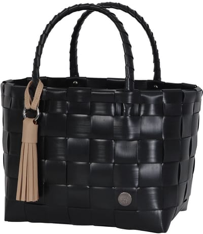 Handed By - Handtas - Shopper - City Bag - Tas - Werktas - Lunchtas - Kantoortas - Kwastje/tassel - zwart - black