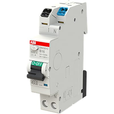 Abb Dsx301C B16 A30 Rcbo Aardlekautomaat - 2Csr255165R1165 - E3ZUG