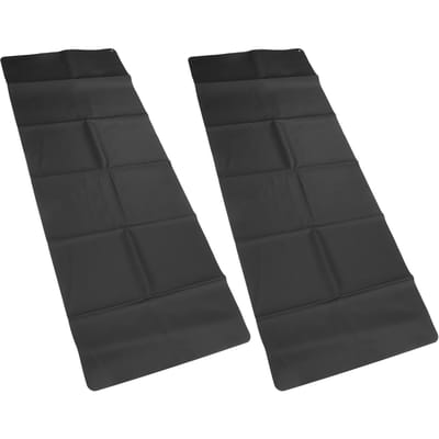 Drap de mise à la terre Réduit le stress Thérapie des pieds Amélioration de la circulation Coussin de mise à la terre pour le sommeil pour le yoga black