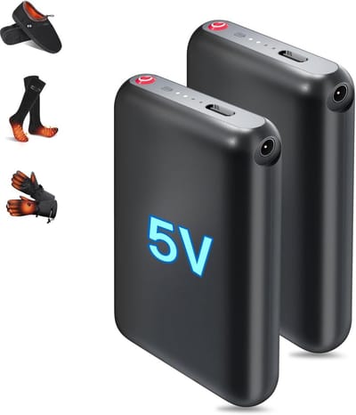 Oplaadbare Lipo Batterij 5V 6000mAh voor Verwarmde Kleding en Accessoires