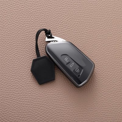 Nouvelle Coque de Protection Porte-Clés Style Noir Pour Volkswagen Vw Golf 8 Mk8 Id-4 Id-6 Pour Skoda Octavia A8 Pour Seat Leon Fr Mk4 Cupra gray
