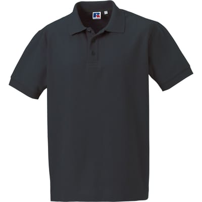 Russell Heren Ultimate Klassiek Katoenen Poloshirt (Titanium)
