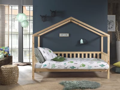 Kinderbed Bibi Grenen - Hoogte 170 cm