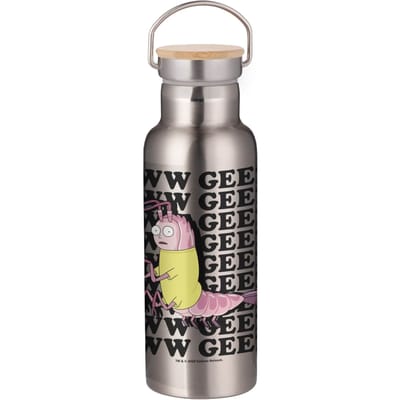 Rick & Morty Aww Geez Portable Insulated Water Bottle - Steel