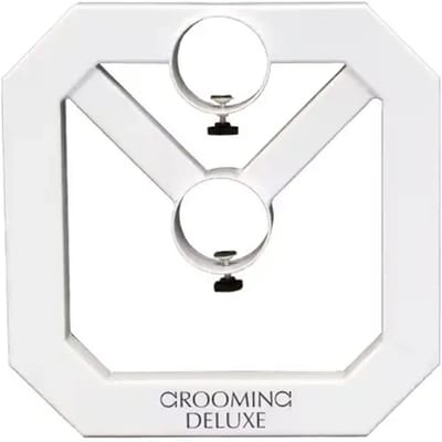 Grooming Deluxe - Aluminium square cavaletti set of 2 wit