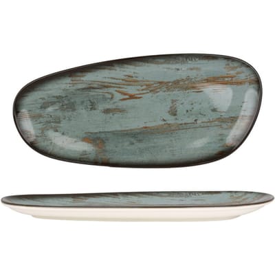 Bonna Serveerschaal - Madera - Porselein - 36 cm - set van 2