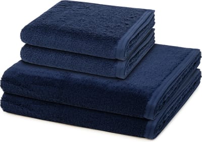 Vossen Sonstiges 2 X handdoek 2 X douchehanddoek - in set 4 pack Vegan Life
