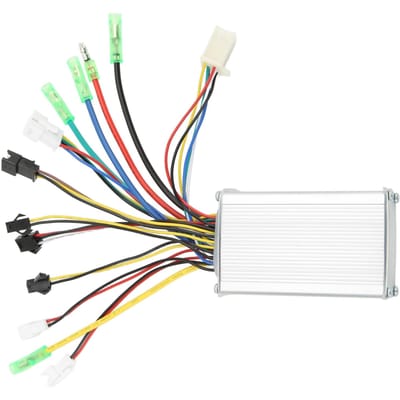 Elektrische Fiets Borstelloze Blokgolf Controller met Lichtdraad voor 36V 48V 250W 350W Motoren white