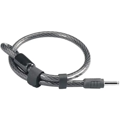 AXA RL 80/15 - Insteekkabel - Kabelslot - Combineren met Ringslot - 80 cm lang - diameter 15 mm - Zwart