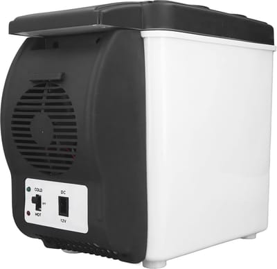 Draagbare 12V Autokoelkast met Vriezer - 6L Elektrische Koelbox voor Medicijnen en Voedsel