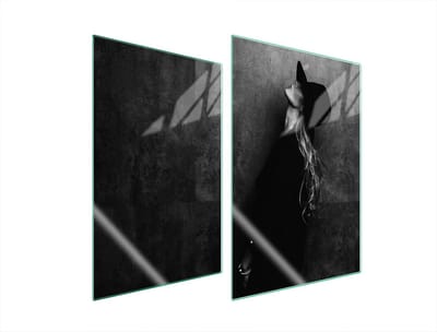TMK ArtDeko - Keuken Achterwand - 2x 35x52 cm - Glas - Meerdere Toepassingen