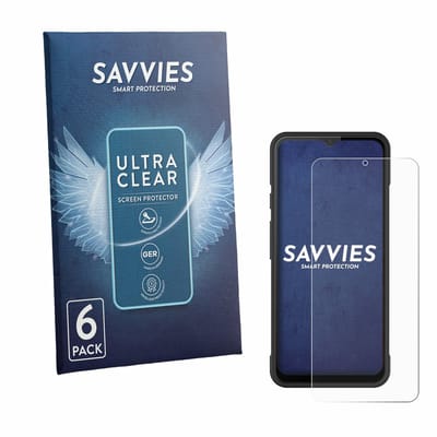 Savvies - Screenprotector voor iMin Swift 1 Pro - Folie Beschermfolie transparant 6 Stuks