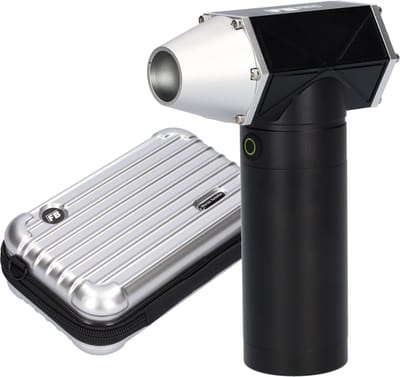 FBT115 Turbo fan - Air duster - Turbo jet fan - Luchtpistool - Luchtblazer - Met verschillende standen - Stevig en sterk - Krachtige blazer - USB-C oplaadbaar met 115g stuwkracht - 1000mAh - Zwart & Zilver
