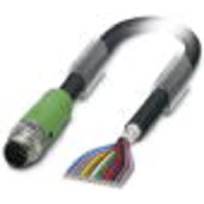 Phoenix Contact 1430051 Sensor/actuator connector, geassembleerd M12 SPEEDCON Aantal polen (sensoren): 12 3.00 m 1 stuk(s) Piece