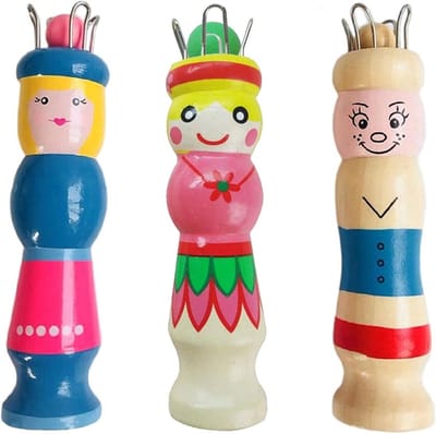 3-delige set breinaalden voor kinderen, weefraam en haaknaald - Creatieve brei- en knutselset