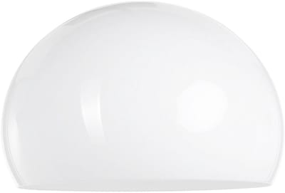 Witte kunststof lampenkap K10610S Ø38cm met E27 support - Modern design van merk Steinhauer in artikelgroep Kappen