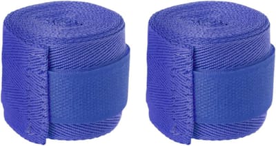 Boxhandschoenen Polsbescherming - Bandage Handschoenen - Vechtsport Training - Elastische Compressie - 15 x 10 x 4 cm - Blauw
