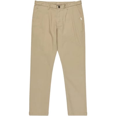 Element Twill Regular Fit Chino Broek Beige 33 Man
