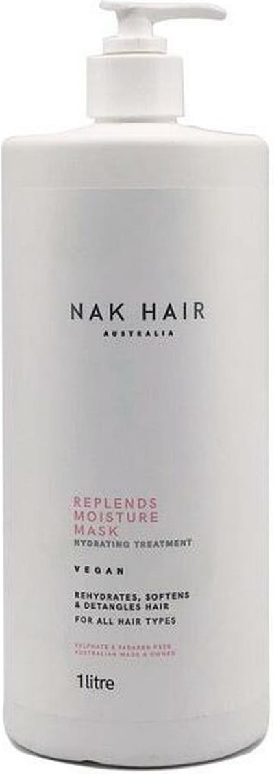NAK Replends Moisture Mask 1 Litre - Haarmasker droog haar