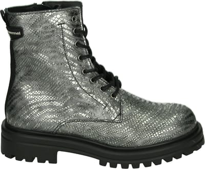 Floris van Bommel WONKI 04.18 - VeterlaarzenHoge sneakersDames sneakersDames veterschoenenHalf-hoge schoenen - Kleur: Metallics - Maat: 39