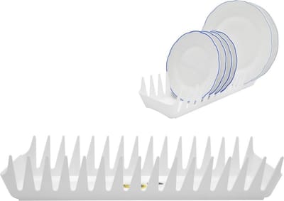 Afdruiprek voor Borden Plastic Wit 39 cm - Afwasrek - Afwas