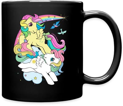 My Little Pony Retro Regenboog Met Twee Pony's Mok Uni