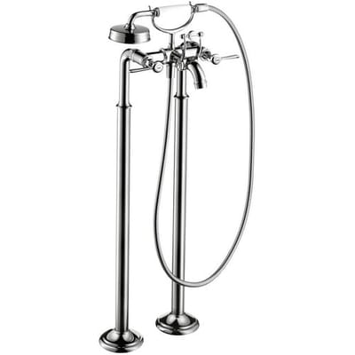 AXOR Montreux 2 handle bath mixer floor standing with lever handles 16553000