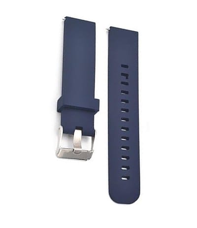 Horlogeband van Siliconen voor Huawei Watch 2 Classic | 22 mm | Horloge Band - Horlogebandjes | Donkerblauw
