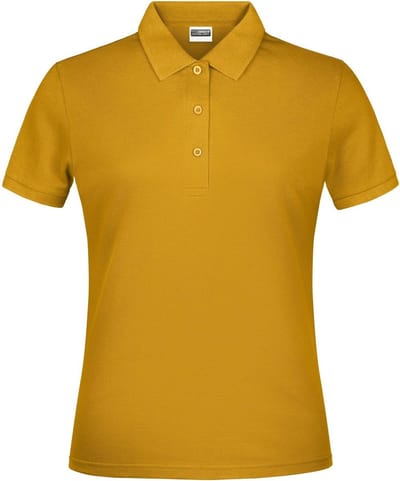 James And Nicholson Dames/dames Basic Polo Shirt (Goudgeel)