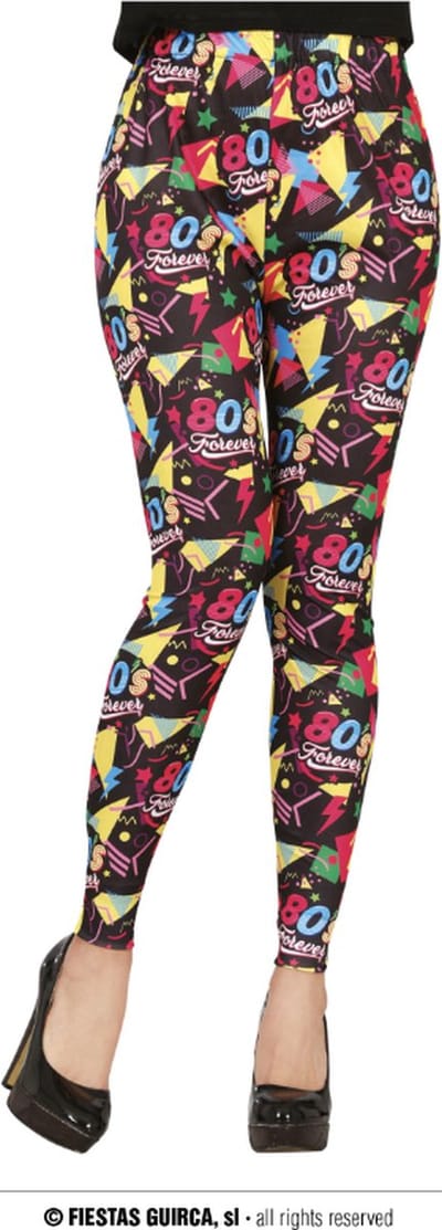 Fiestas Guirca - Neon legging 80's - maat M