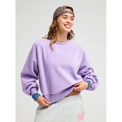 Roxy Chill Story Fleece Paars L Vrouw