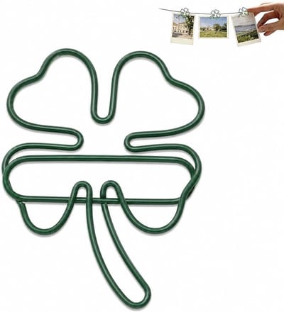 Set van 50 Kleine Groene Bladeren Paperclips - Metalen Klemmen voor School, Kantoor en Organisatie - Perfect voor DIY en Documenten