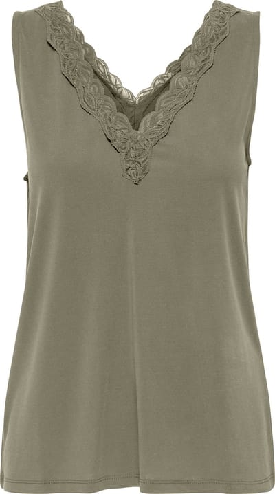 ONLY - ONLFREE LIFE S/L V-NECK LACE MIX TOP JRS - Meisjes - Blouses