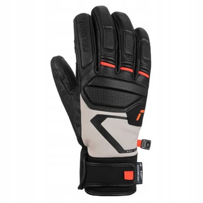 Reusch Pro Rc - Skihandschoenen - Heren Black / Glacier Grey / Fluo Red 8,5