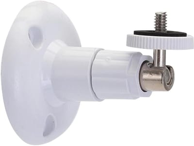 Zelfklevende muurbeugel - Camera houder - Veiligheid bewaken - 360 graden draaibaar - 95 x 68 cm - Wit