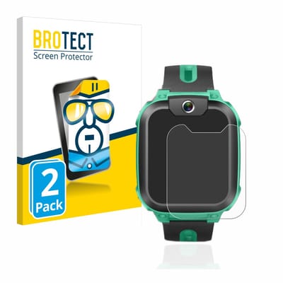 BROTECT - Screenprotector voor Imoo Watch Phone Z1 - Folie Beschermfolie transparant 2 Stuks
