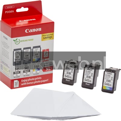 Canon 8286B015 inktcartridge 3 stuk(s) Origineel Hoog (XL) rendement Zwart, Cyaan, Magenta, Geel