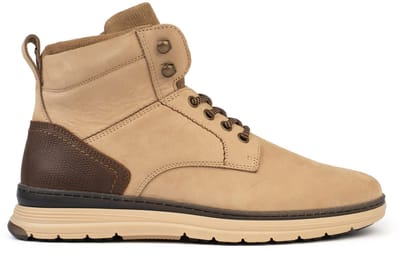 Bufflox oxford boots heren taupe nubuck