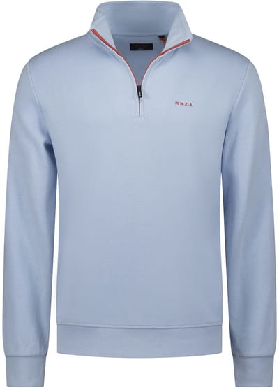 NZA - Heren sweater - Maat L - Mannen - blauw - katoen