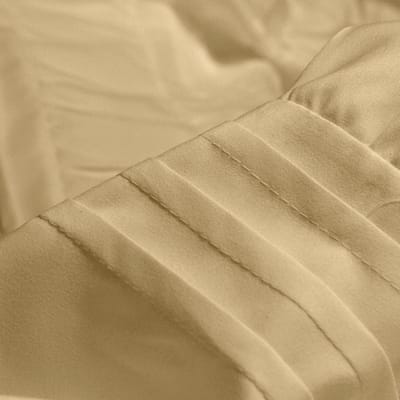 Zydante Dekbedovertrek - Hotel Home Collection - Plymouth - Zand / 240x200 cm