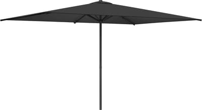 vidaXL - Tuinparasol - 200 - x - 300 - cm - Polyester - Rechthoekig - Antracietkleurig