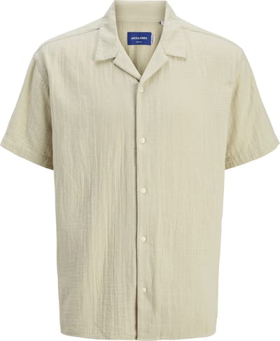 JACK&JONES - JOREASTER PATRAS RESORT SHIRT SS LN - Heren - Overhemden