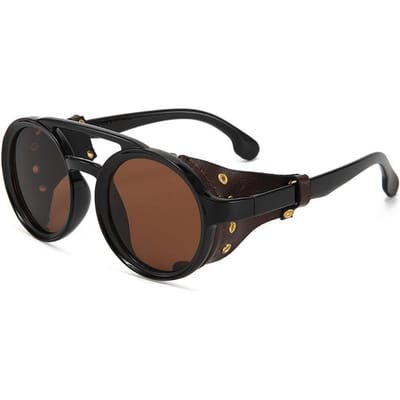 Nachtzicht Winddichte Bril Klassieke Stijl Outdoor Rijbril Piloten Rijbril Wandelen Oogbescherming UV400 Bescherming Bril 1PC black