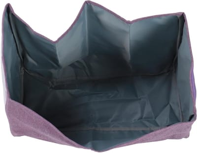 Naaimachinehoes - Opbergtas Beschermhoes - Naaimachine Opbergen - Met Opbergvakken - 43 x 19.5 x 33 cm - Paars