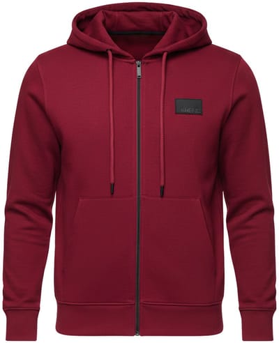 OMBRE Sweater - Regular Fit - Katoen - Lange Mouw Rood M