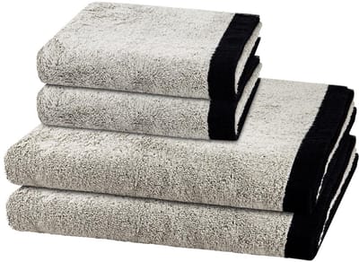 Cawö Sonstiges 2 X handdoek 2 X douchehanddoek - in set 4 pack Lifestyle Splash