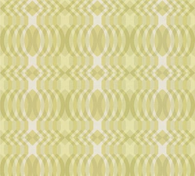 RETRO BEHANG | Grafisch - groen crème wit - A.S. Création Retro Chic