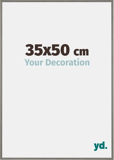 Your Decoration - Fotolijst 35x50 cm - Aluminium - Mercury Structuur - New York