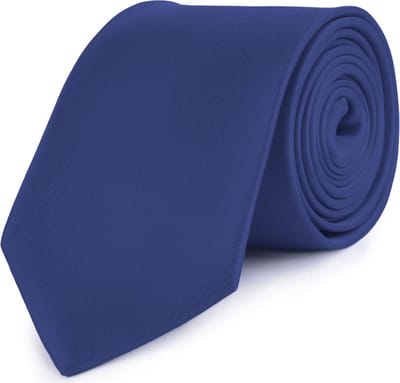 Ladeheid Stropdas - Stropdassen voor Heren - Lengte: 150 cm, Breedte: 8 cm - Marineblauw - LA-SR-KP-8